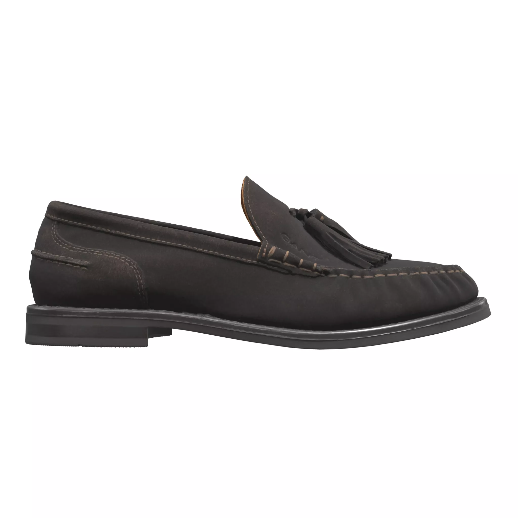 GANT Loafers Suede Dark Brown Low-poly 3D model