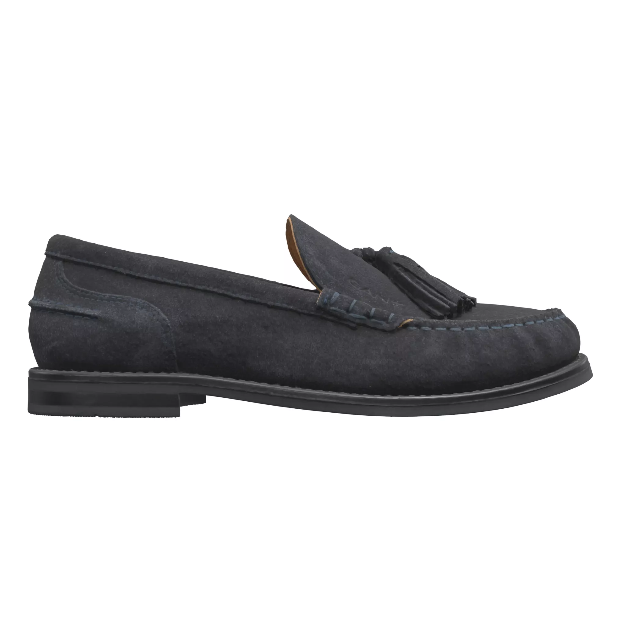 GANT Loafers Suede Navy Low-poly 3D model