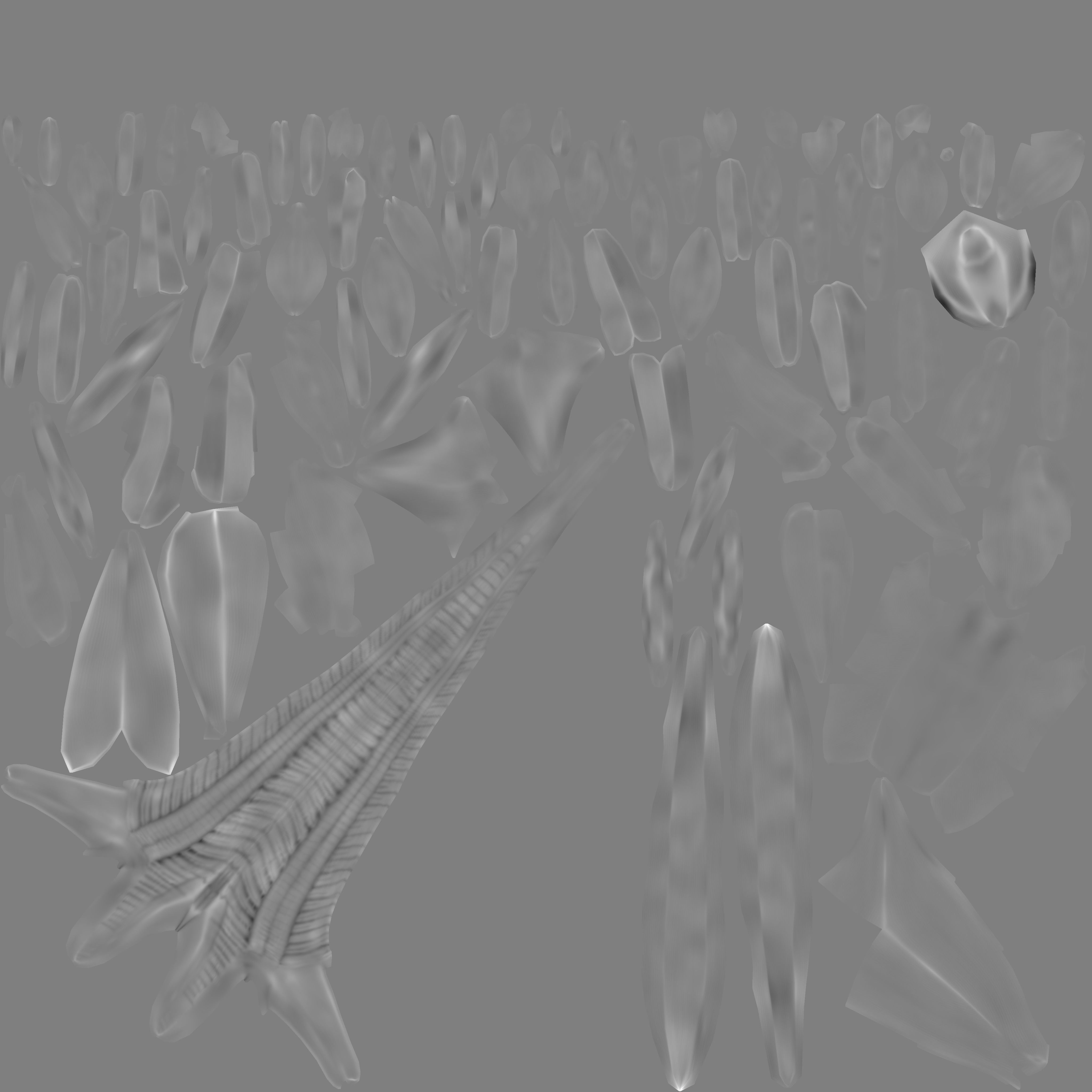 Spinosaurus dinosaur 3D model_18