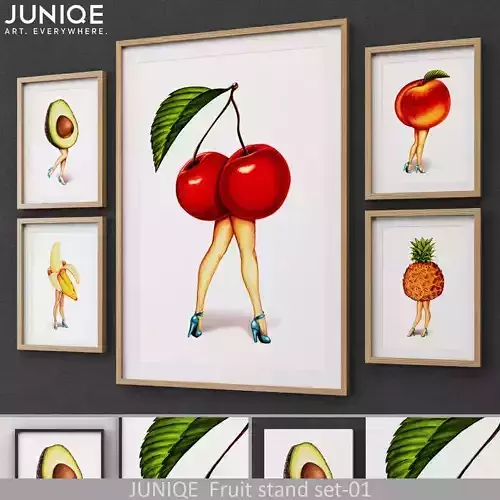 JUNIQE Fruit stand set-01