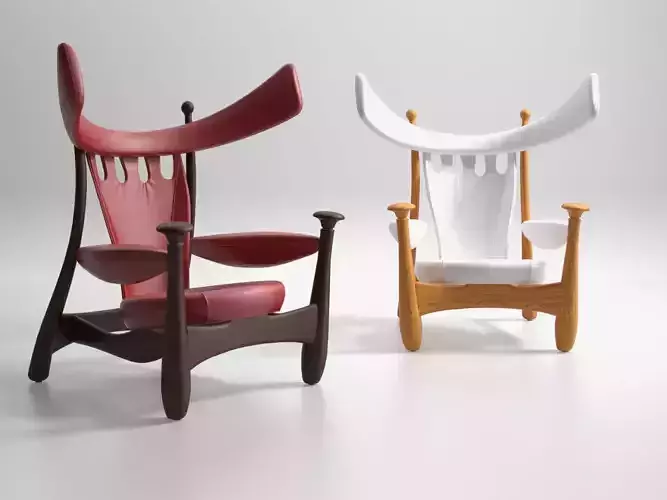 Aspas armchair 1962 3D model