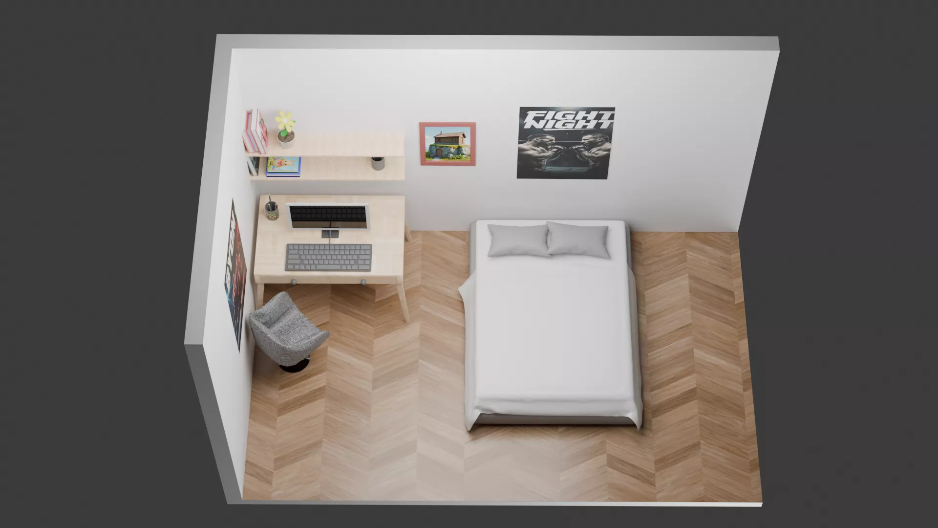 Bedroom 3D model