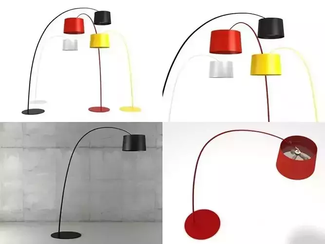 Twiggy Floor lamp 3D model