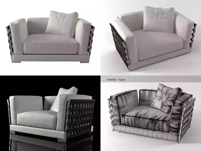 Cestone armchair 140