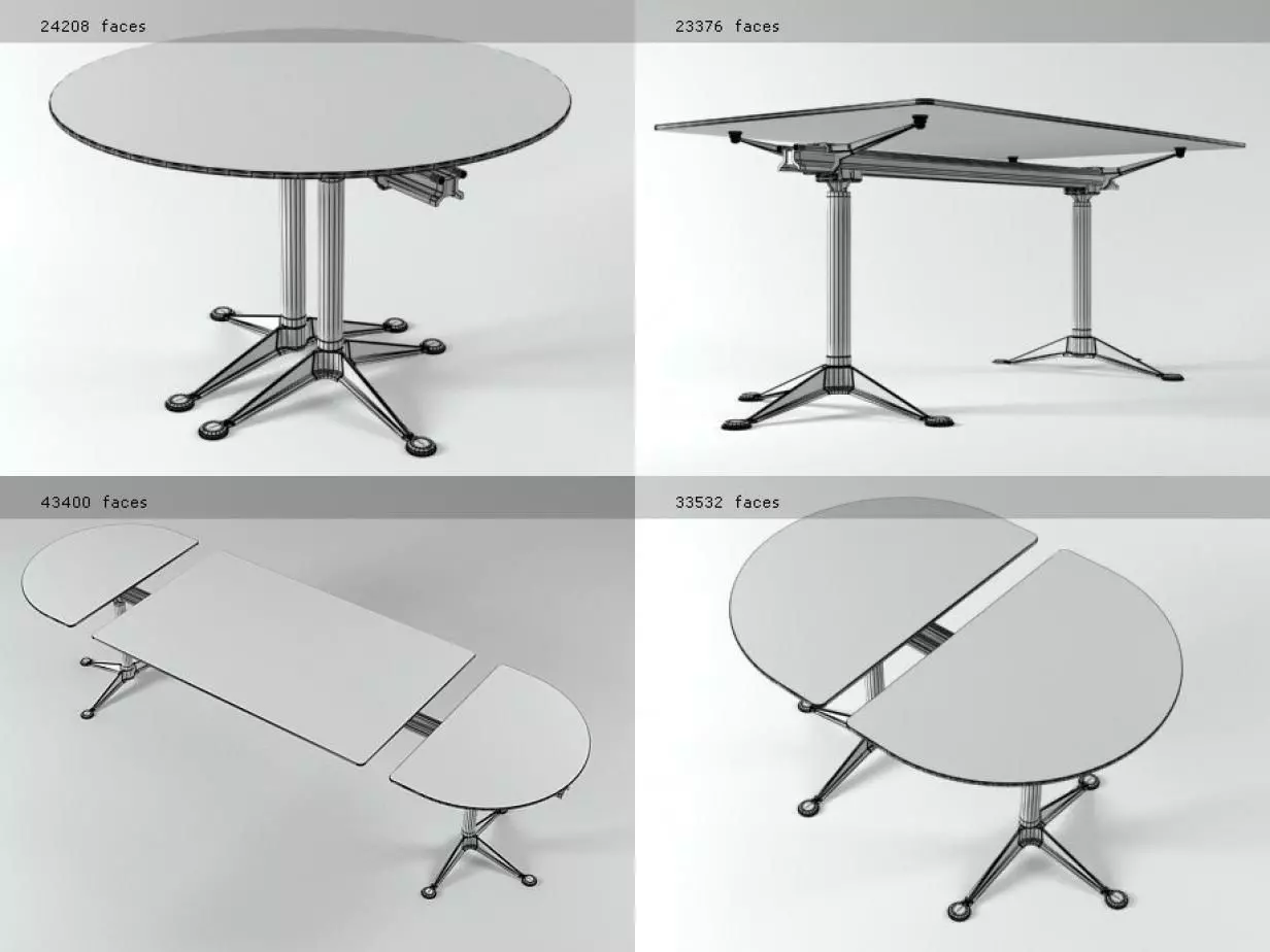 Burdick Group tables 3D model_2