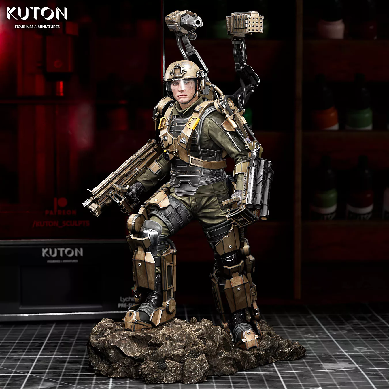 William Cage - Edge of Tomorrow 3D print model