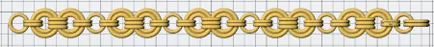Round Loop Link Bracelet 3D print model