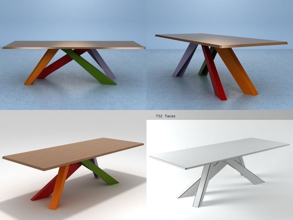 Big Table 3D model | CGTrader Big Table 3D model | CGTrader