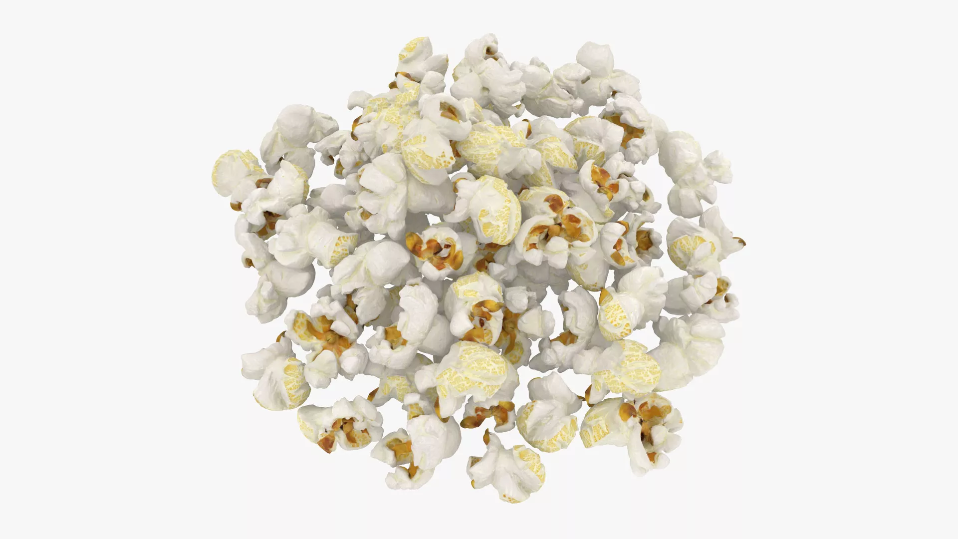 Popcorn Pile 3D model
