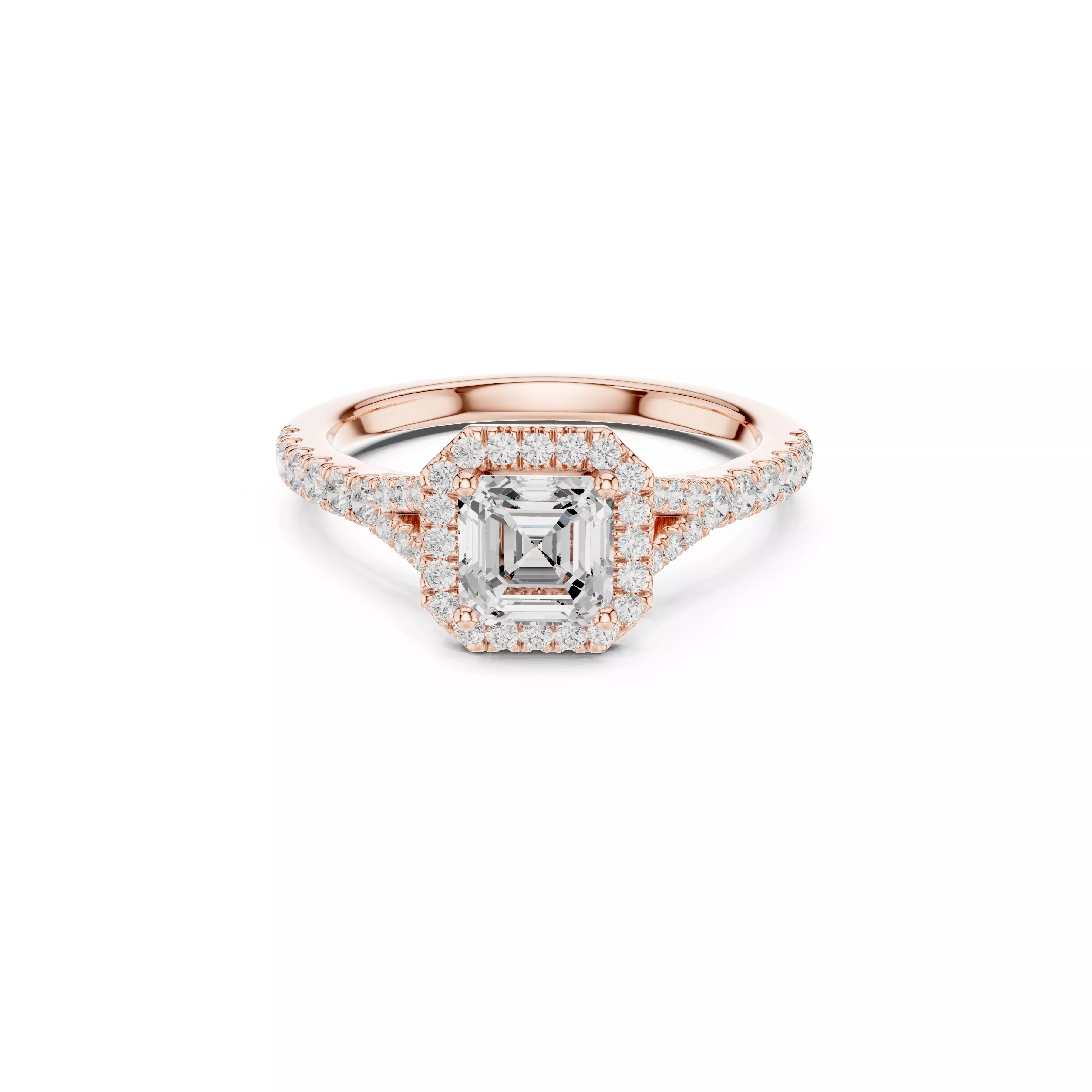 Buy Diamond Ring CAD Engagement Wedding Jewelry STL 3DM R4251 3D print model