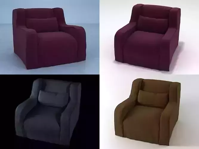 Romeo four different colored chairs