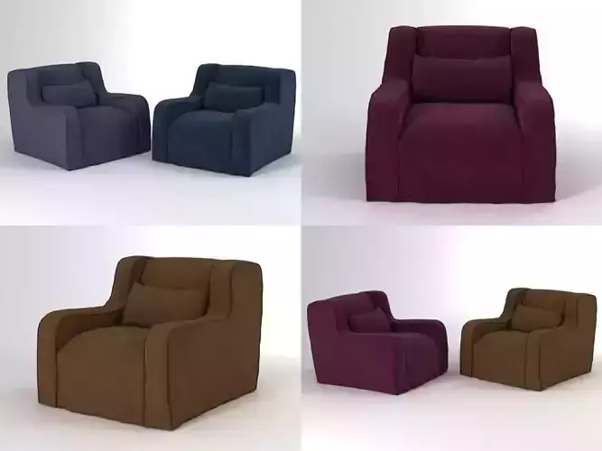 Romeo four different colored chairs