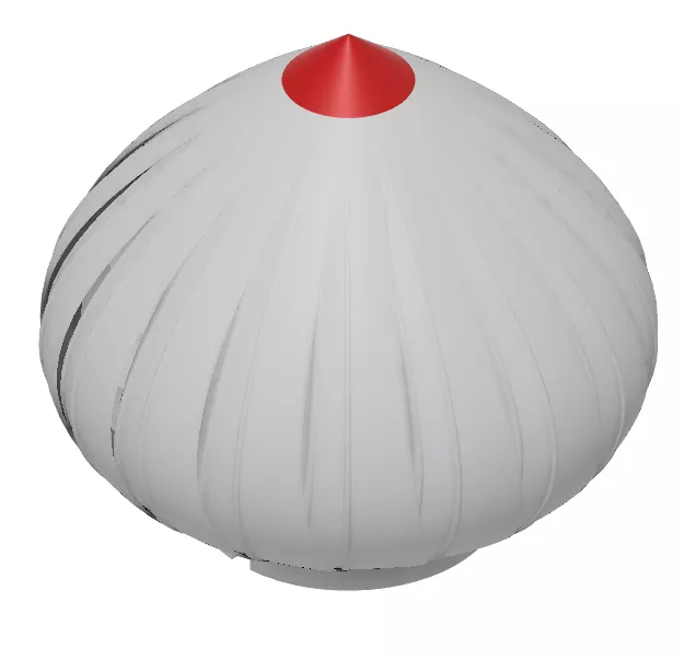Bedside lamp 3D print model