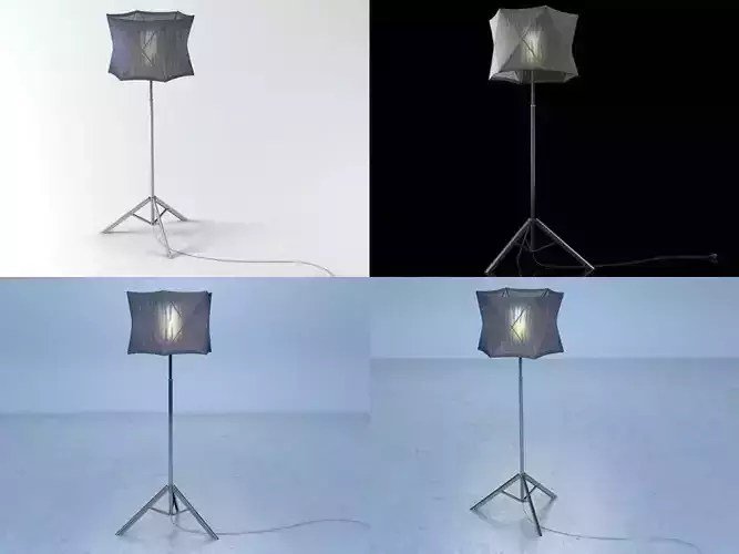 Tri-p floor lamp
