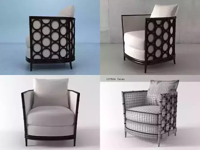 A-80 Barrel Lounge chair