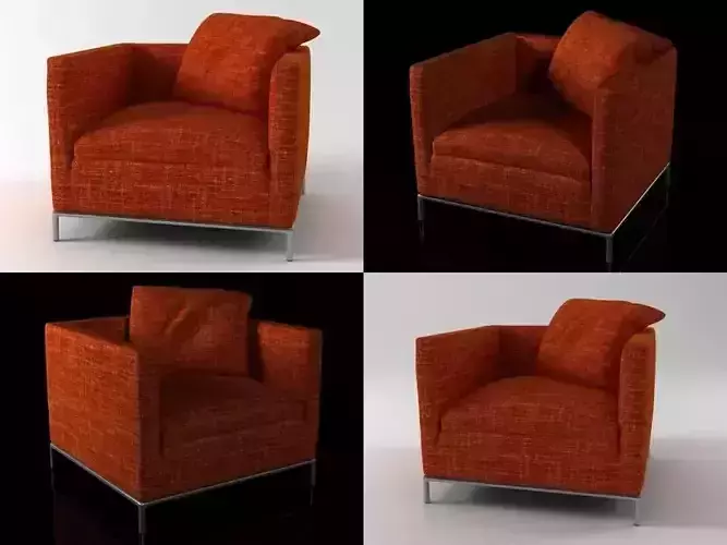 George armchair 3D model