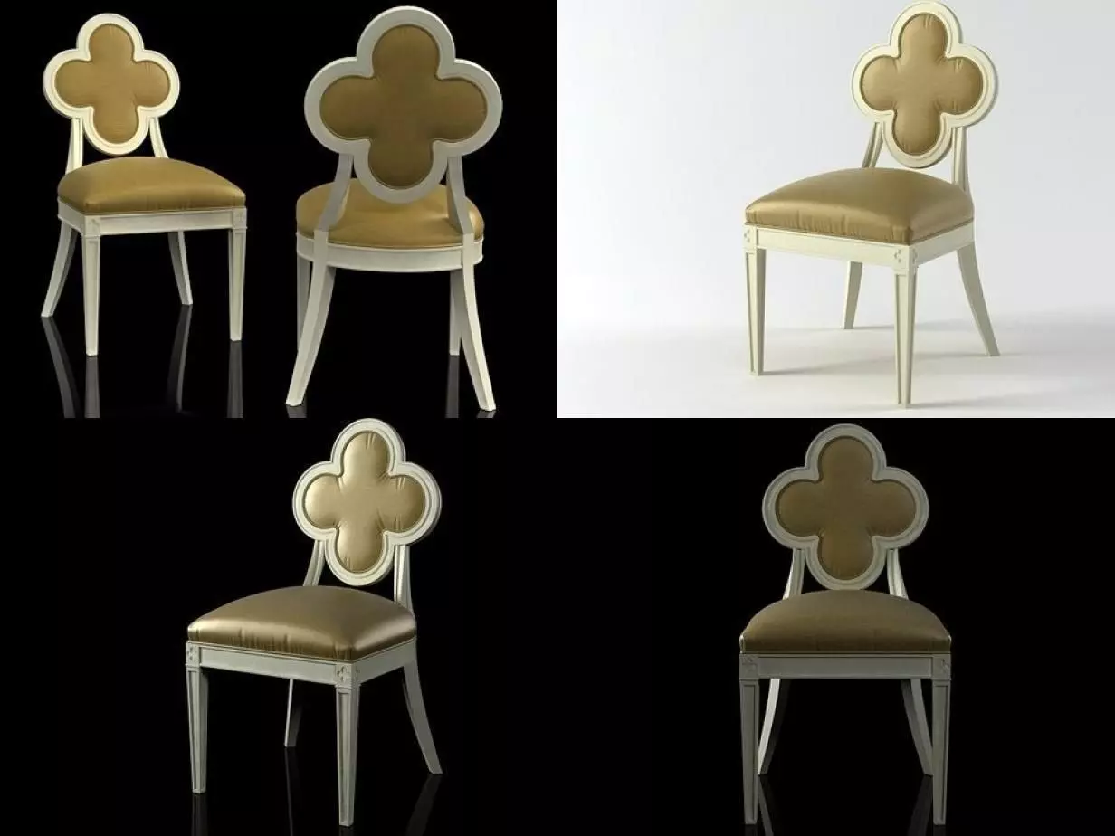 Alexandra  Chair 3D model_0