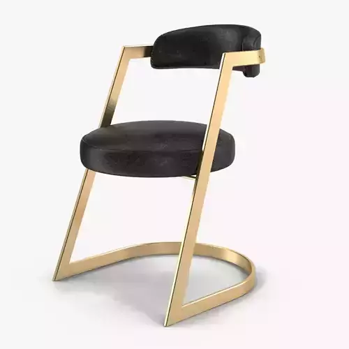 Kelly Wearstler Studio Dining Chair 3D model