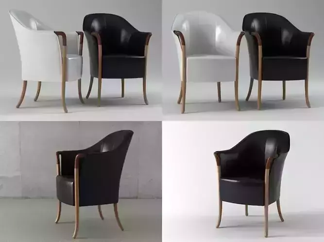 64220 armchair 3D model