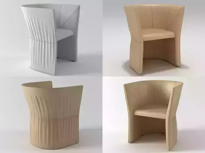 Dress four different chairs