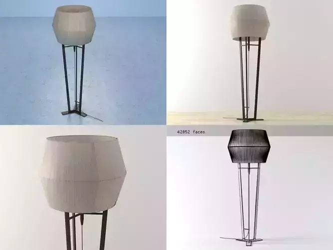 Oxford four different floor lamps