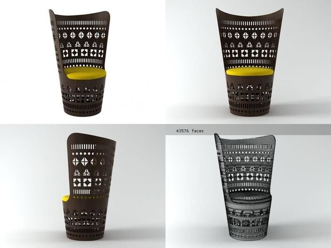 Dogon L cup 3D model