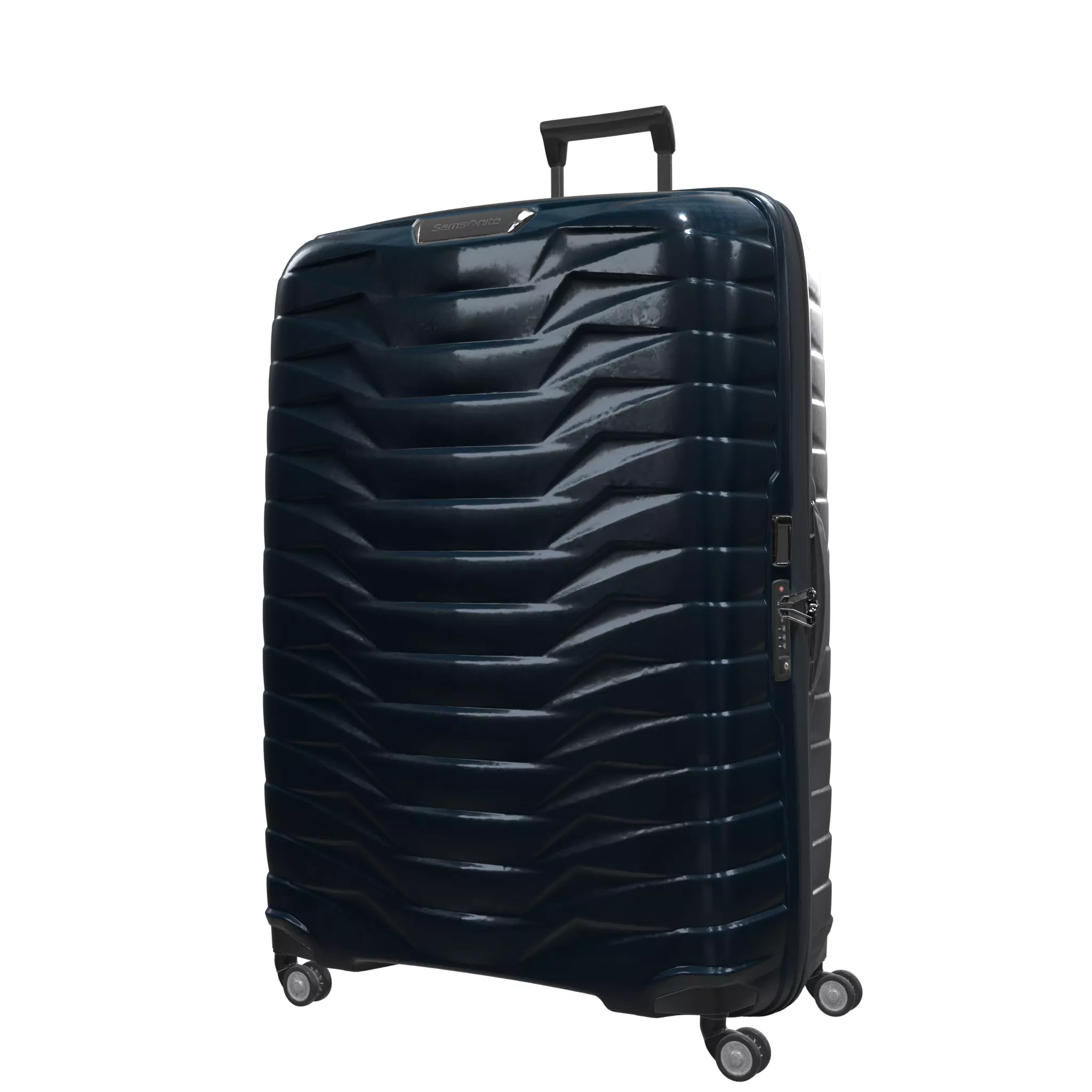 Samsonite Proxis Petrol Blue Low-poly 3D model