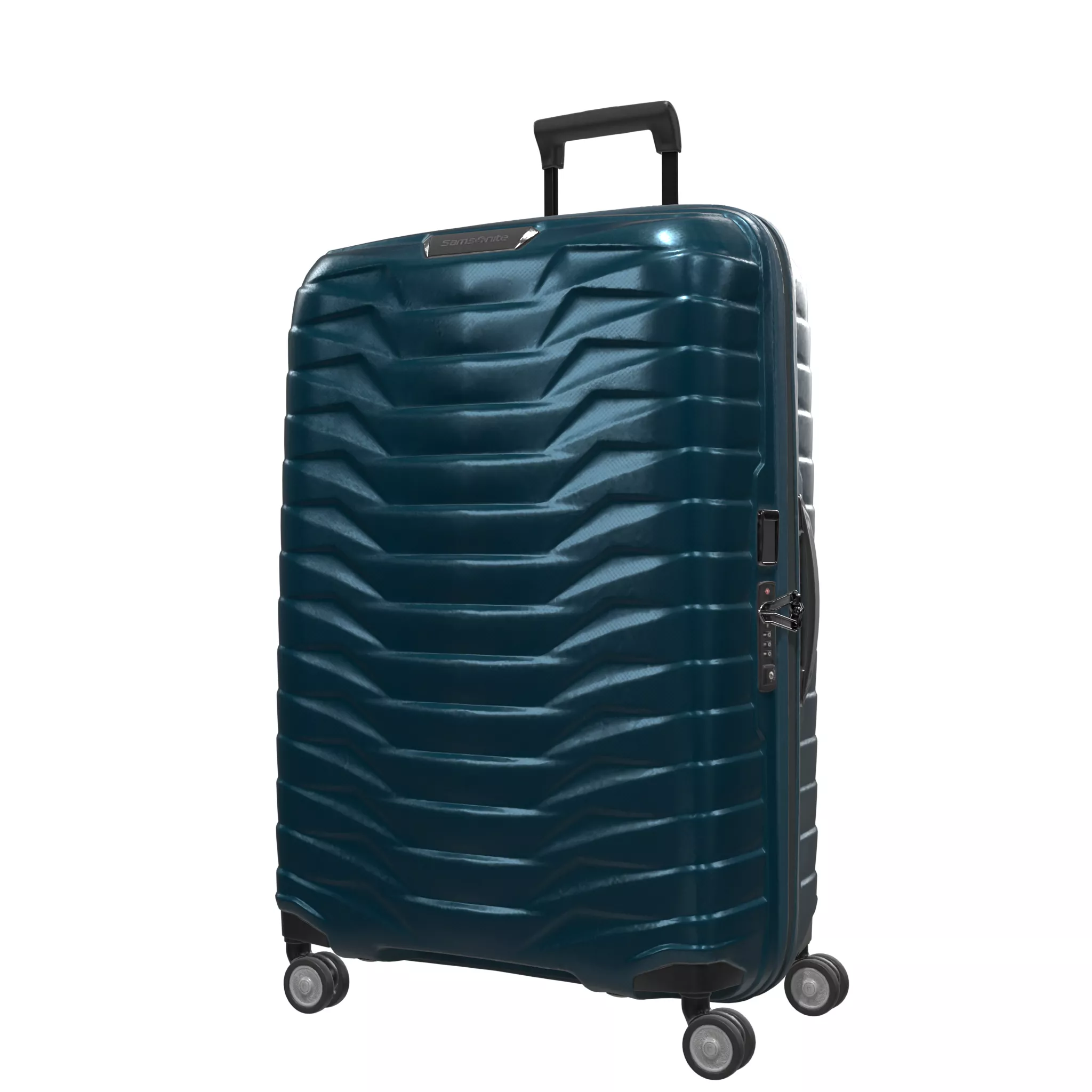 Samsonite Proxis Petrol Blue Low-poly 3D model