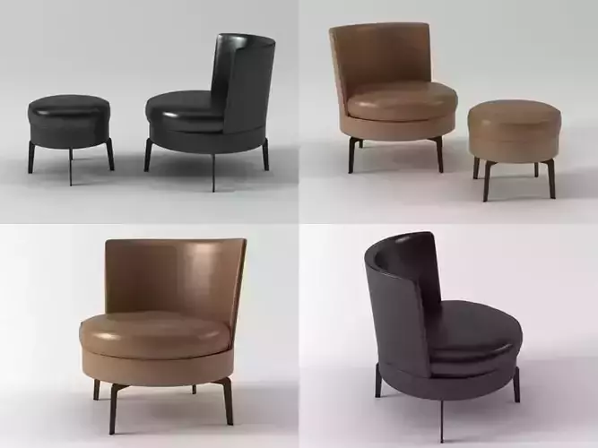 Feel Good Armchair and Ottoman