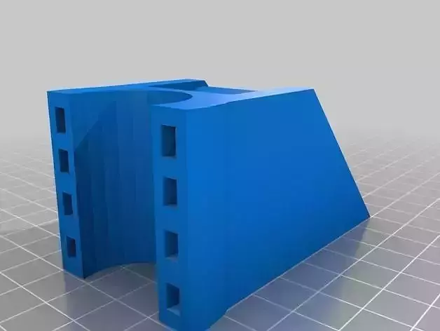 VHF Radio mount thing Free 3D print model
