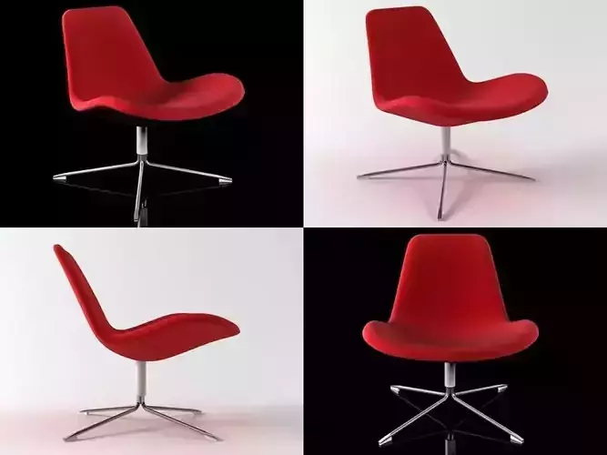 Spoon Easy chair Low