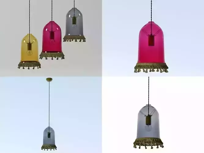 Tassel light 3D model