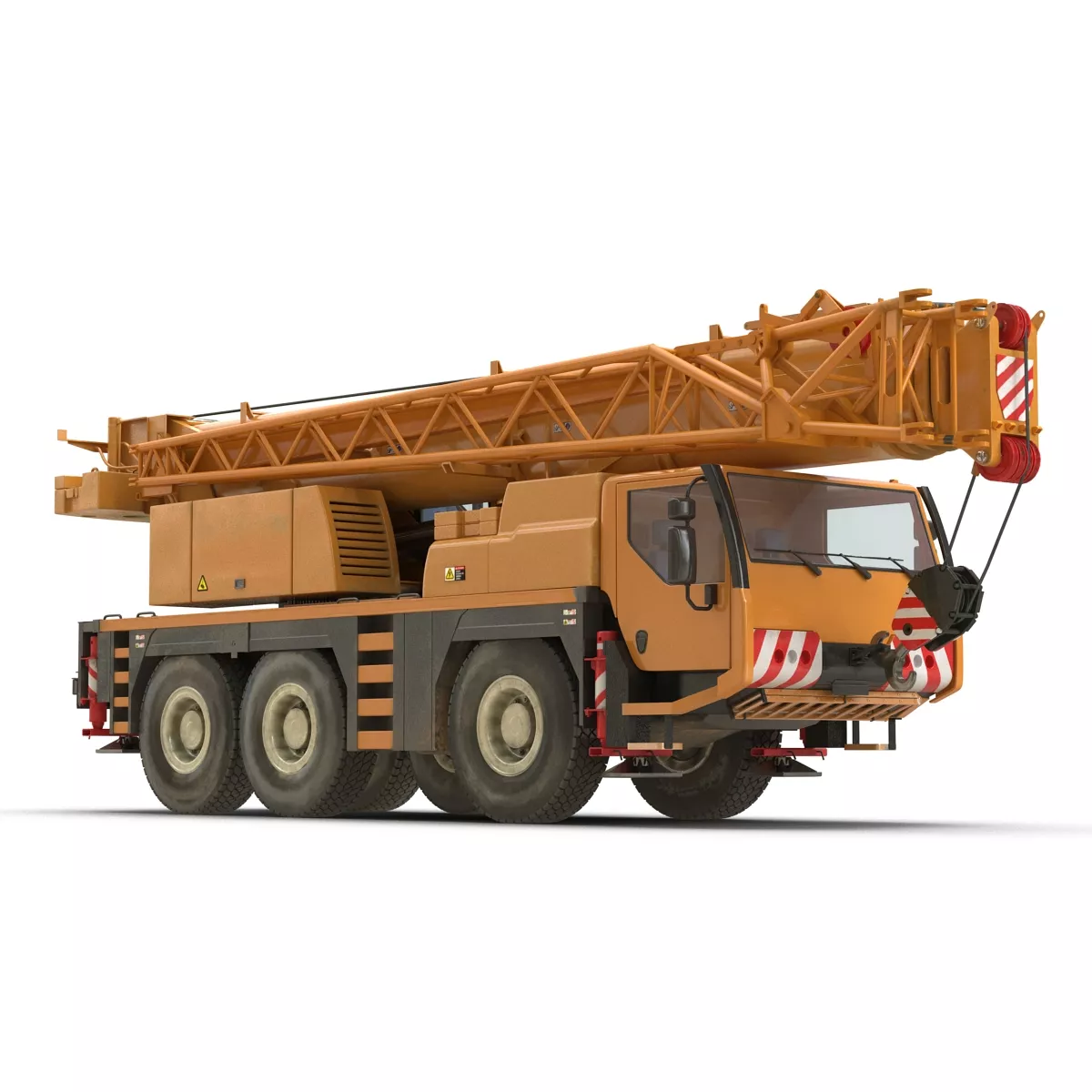 Compact Mobile Crane 2 3D model
