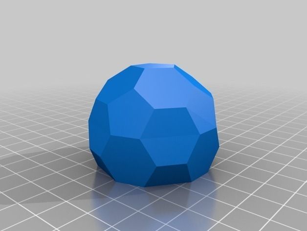 buckyball extension Free 3D print model_4