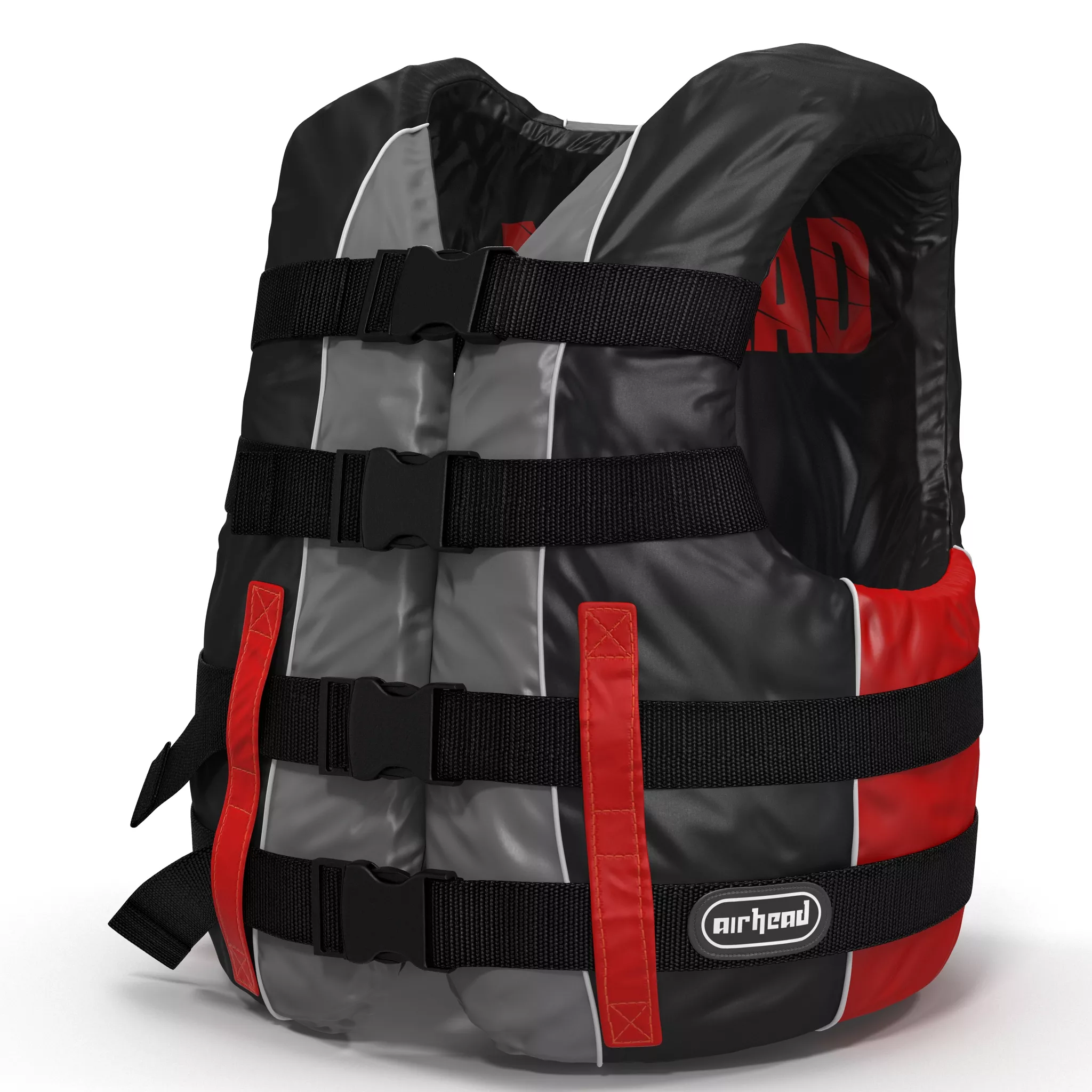 Life Vest Red 3D model