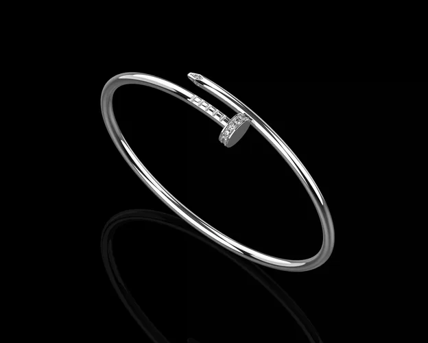 Nail Bracelet 16 Size with Gems Small Verison N177