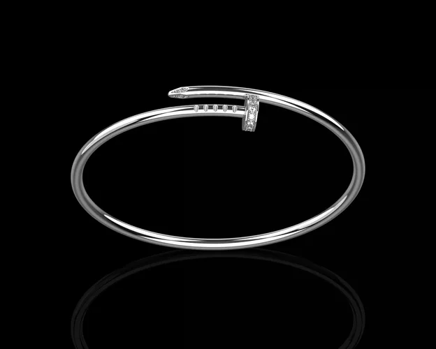 Nail Bracelet 18 Size with Gems Small Version N179