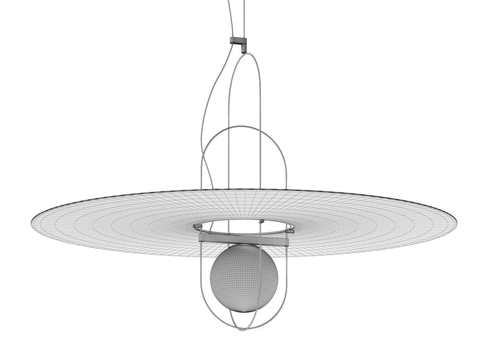 Setareh Pendant Lamp 3D model_1
