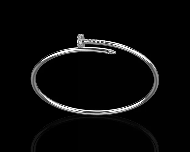 Nail Bracelet 20 Size with Gems Small Version N181