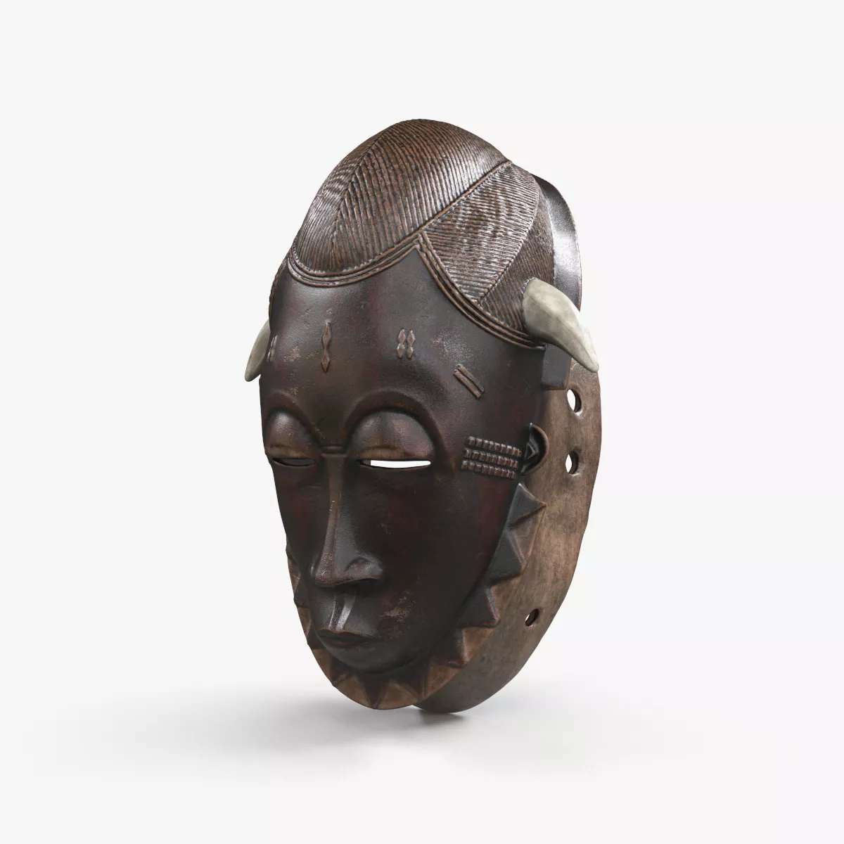 Baule Mask V1 Low-poly 3D model