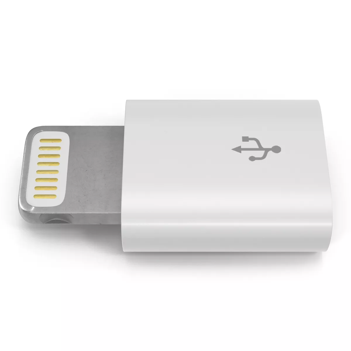 Lightning to Micro USB Adapter 3D model