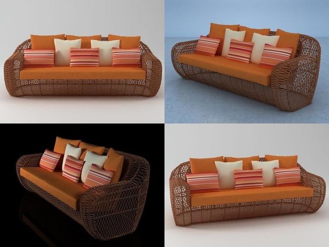 Balou Daybed 3D model