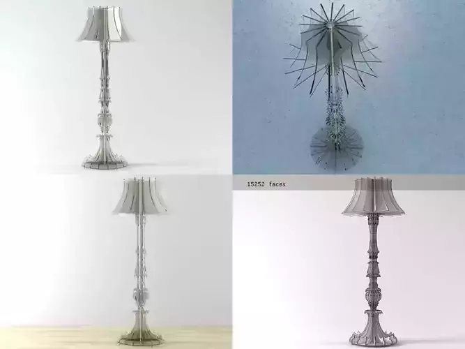 Josephine four different lamps on table