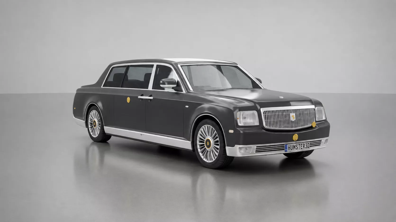 Bentley Arnage Luxury Sedan Low-poly 3D model