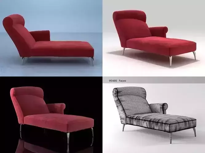 Royalton four different chaise lounges