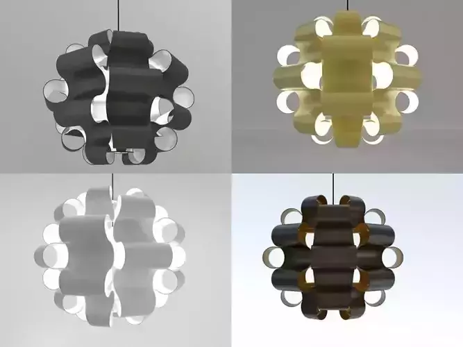 InSideOut pendant lamp 3D model