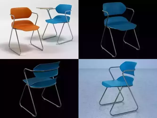 Catie four different chairs