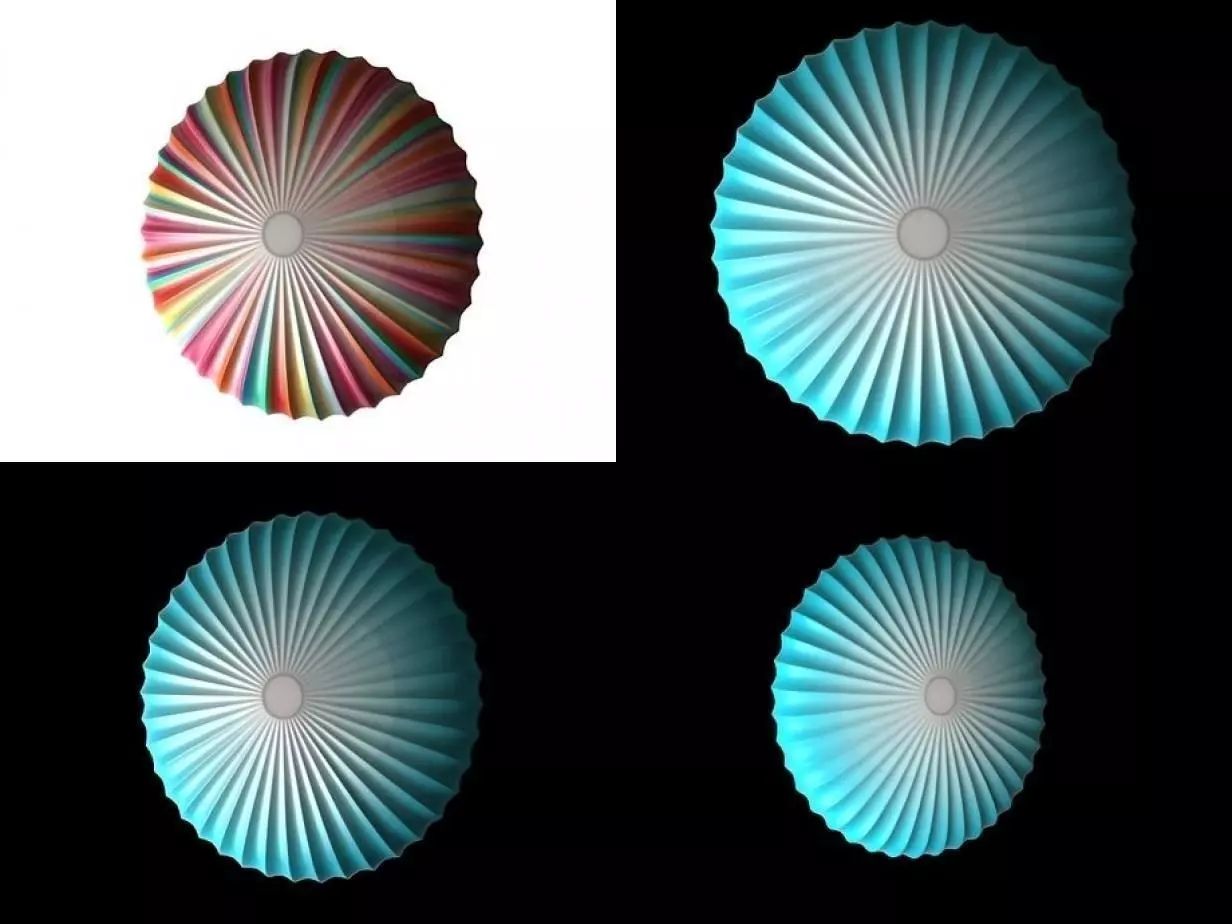 Muse Wall Lamp 3D model_0