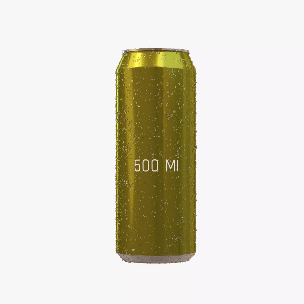 500 ml Wet Can Low-poly 3D model