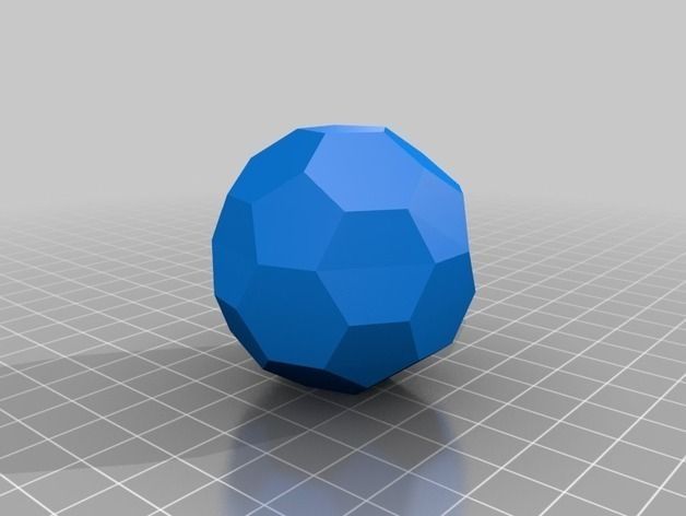 bucky ball space frame joiners Free 3D print model_2